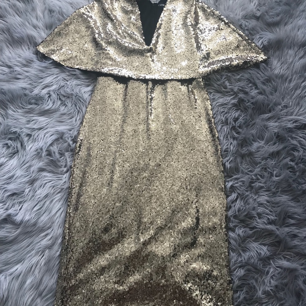Club L midi sequin dress